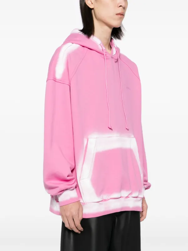 Juun.J Bleached Hoodie Pink FARFETCH AO