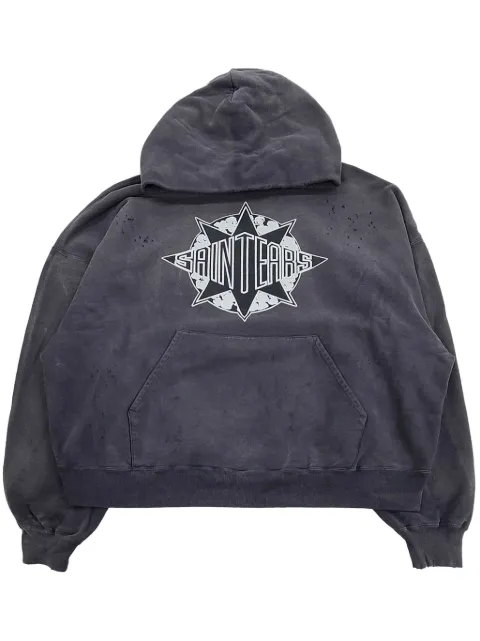 SAINT MXXXXXX logo hoodie
