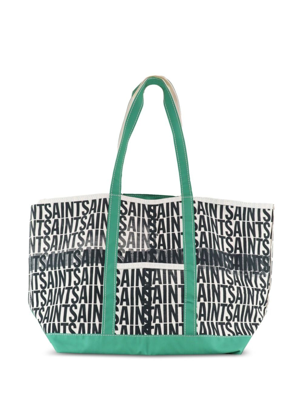 SAINT MXXXXXX logo-print tote bag - Bianco