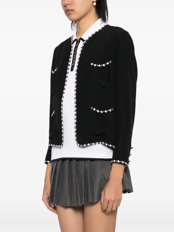 中古・古着通販】CHANEL (シャネル) ノーカラージャケット