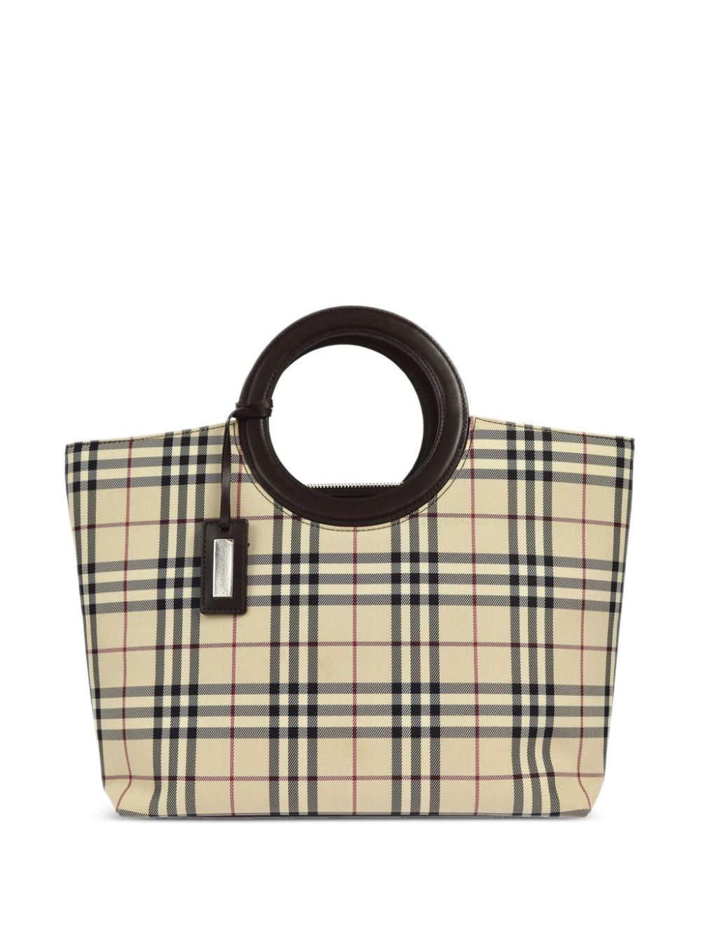 1990-2000 Check tote handbag