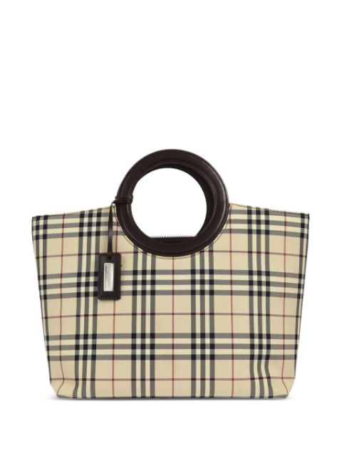 Burberry 1990-2000 Check tote handbag Women