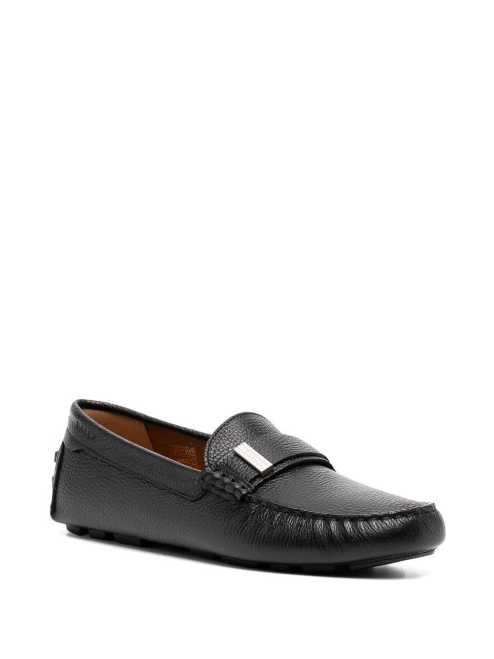 Bally Leren loafers - Zwart