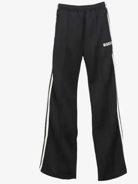 SAINT MXXXXXX logo-embroidered track pants