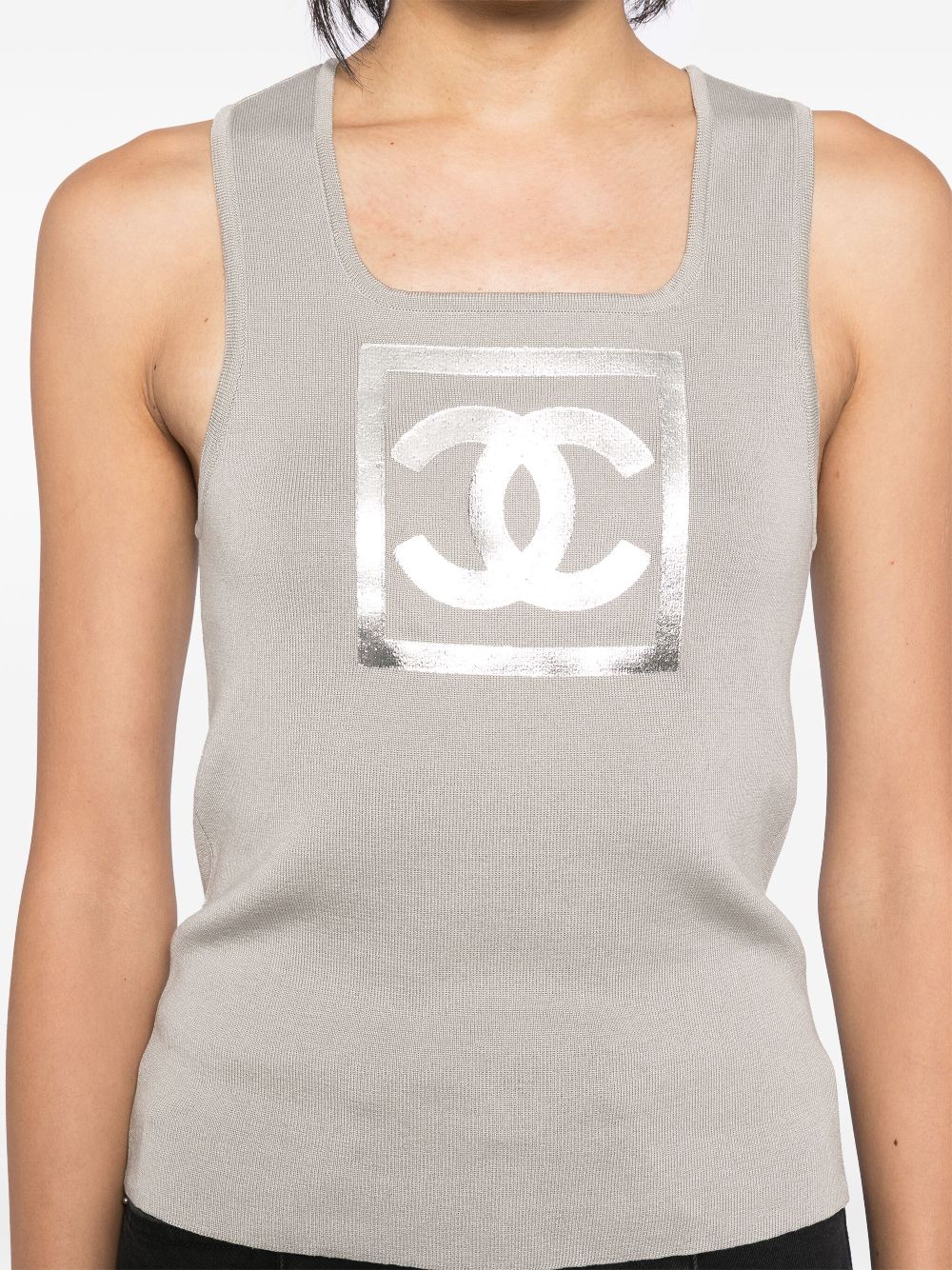 CHANEL 2001 Sport Line sleeveless top Women