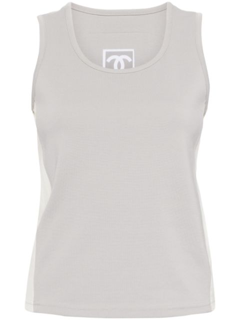 HOT SALE CHANEL 2001 Sport Line sleeveless top Women