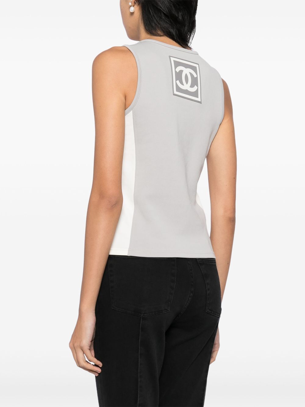 CHANEL 2001 Sport Line sleeveless top Women