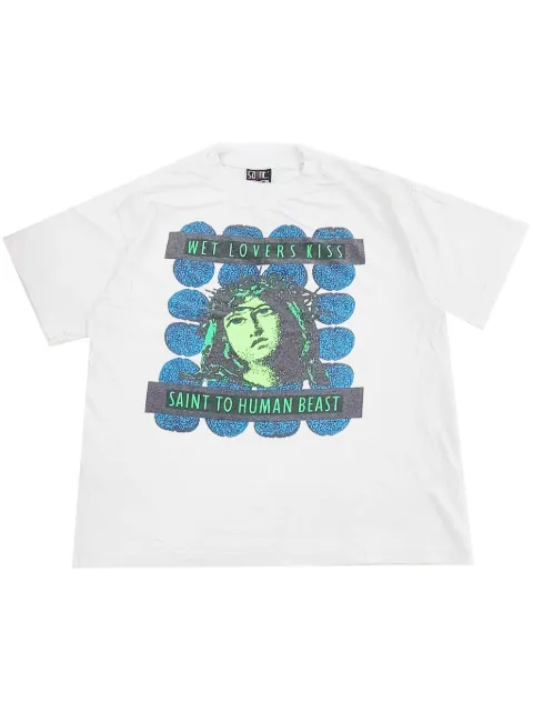 SAINT MXXXXXX playera con estampado gráfico
