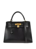 Hermès Pre-Owned 2003 Kelly 28 Sellier shoulder handbag - Black