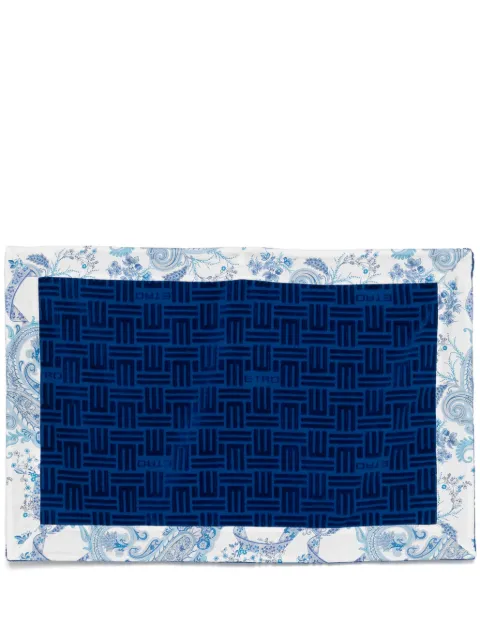 ETRO toalla con logo