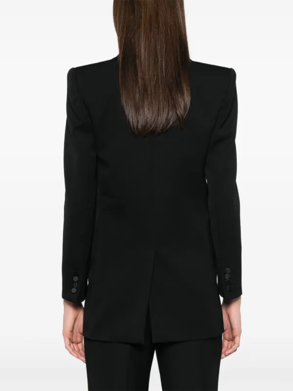 Saint Laurent タキシード ジャケット | ブラック | FARFETCH JP