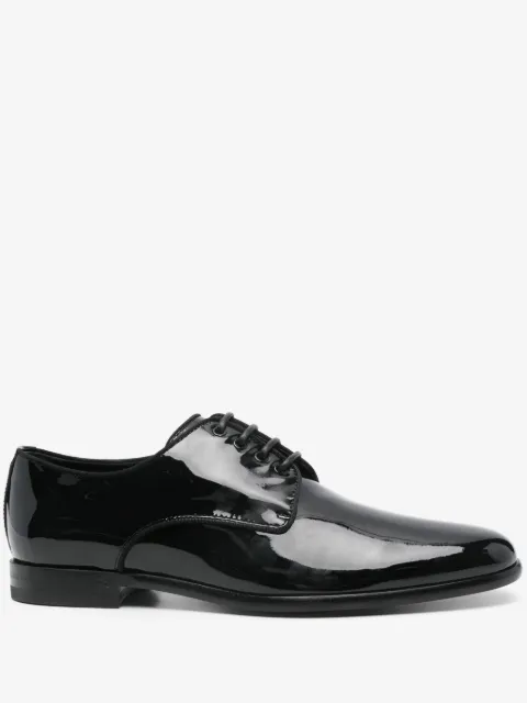Dolce & Gabbana zapatos derby de charol con agujetas
