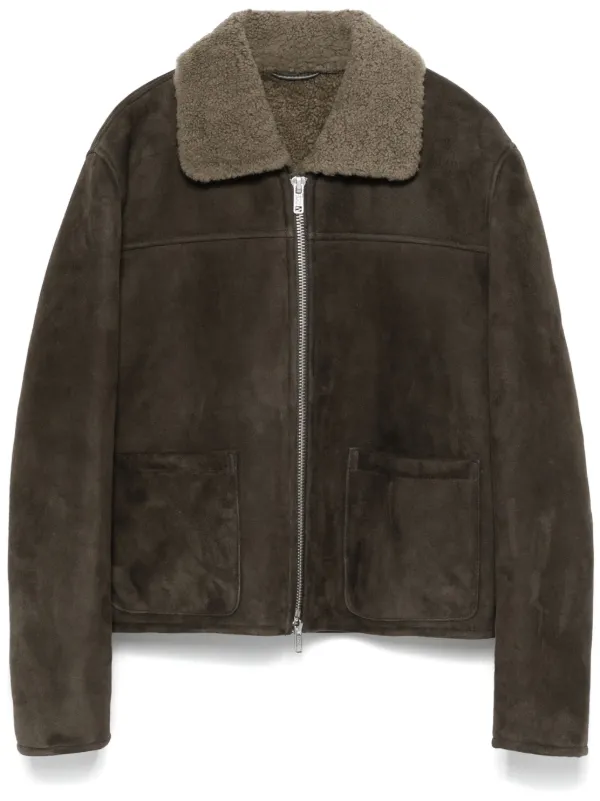 Ymc shearling jacket top
