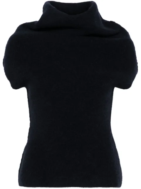Rick Owens top tejido Crater