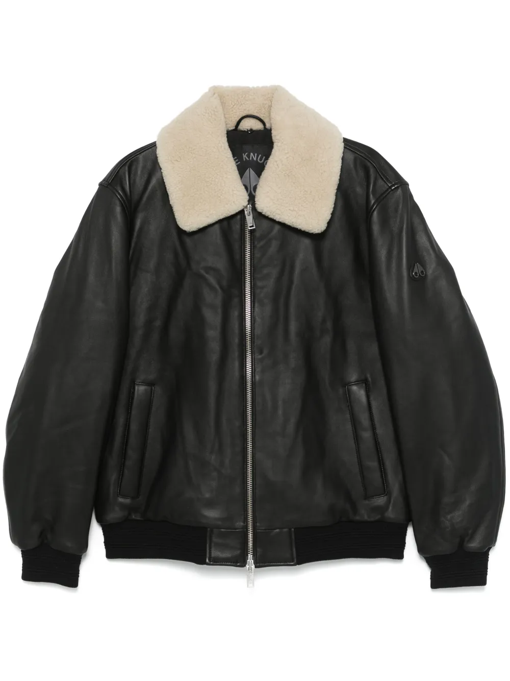 Moose Knuckles Toba bomber jacket | Black | Image 1