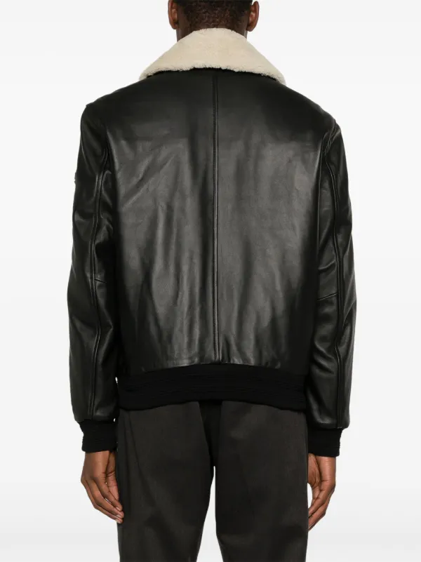 Moose knuckles leather jacket 2025