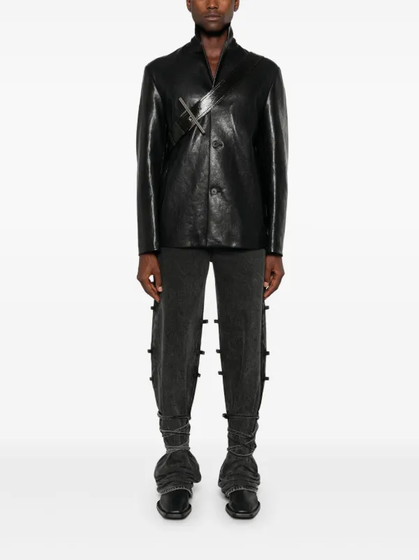アレキサンダーマックイーン Alexander McQueen Tied Jeans Alexander McQueen Tied Jeans | Black | FARFETCH