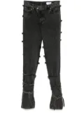 Alexander McQueen tied jeans - Black