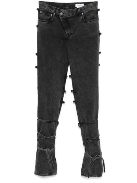 Alexander McQueen tied jeans Men