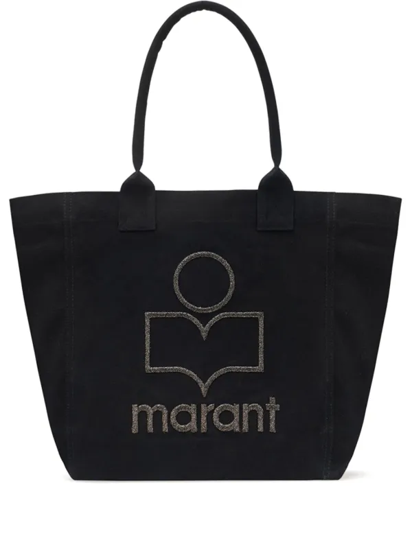 ISABEL MARANT Small Yenky Tote Bag | Black | FARFETCH IN 