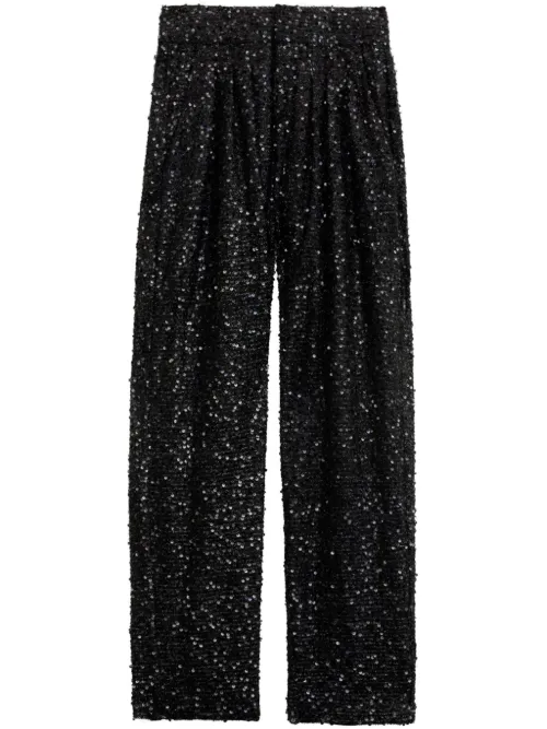 ISABEL MARANT pantalon Aras - Noir - ISABEL MARANT - Modalova
