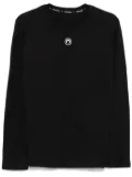 Marine Serre moon-logo T-shirt - Black