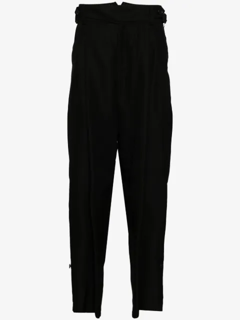 Yohji Yamamoto silk trousers