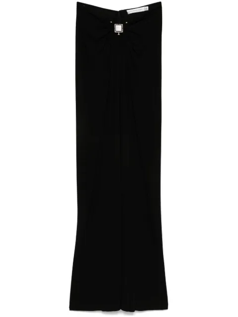 Christopher Esber quartz-detailed maxi skirt