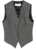 Róhe button-up waistcoat - Grey