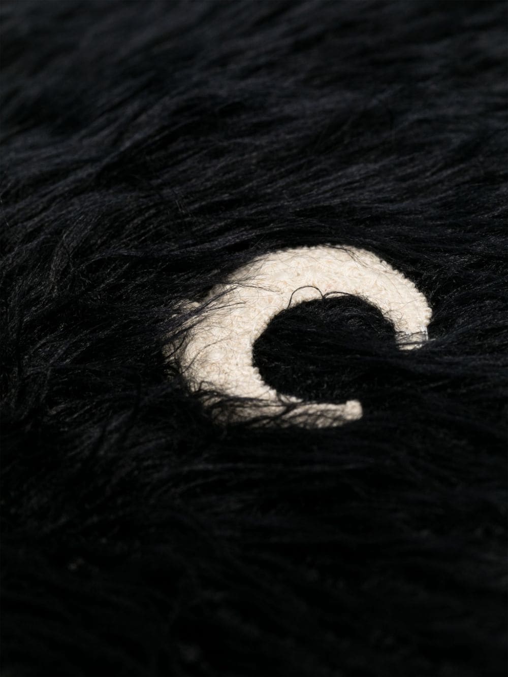 Marine Serre Moon-logo balaclava - Zwart