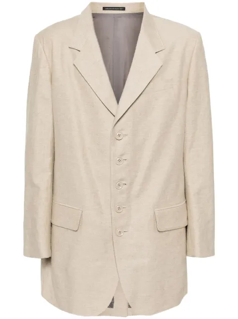 Y's single-breasted blazer