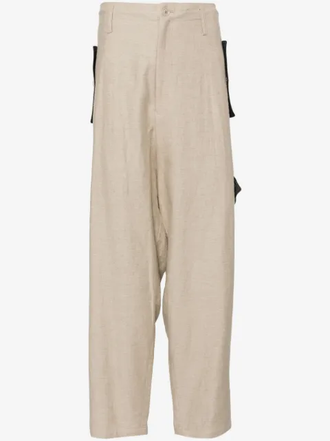 Y's straight-leg trousers