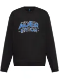 Ader Error logo embroidered sweatshirt - Black