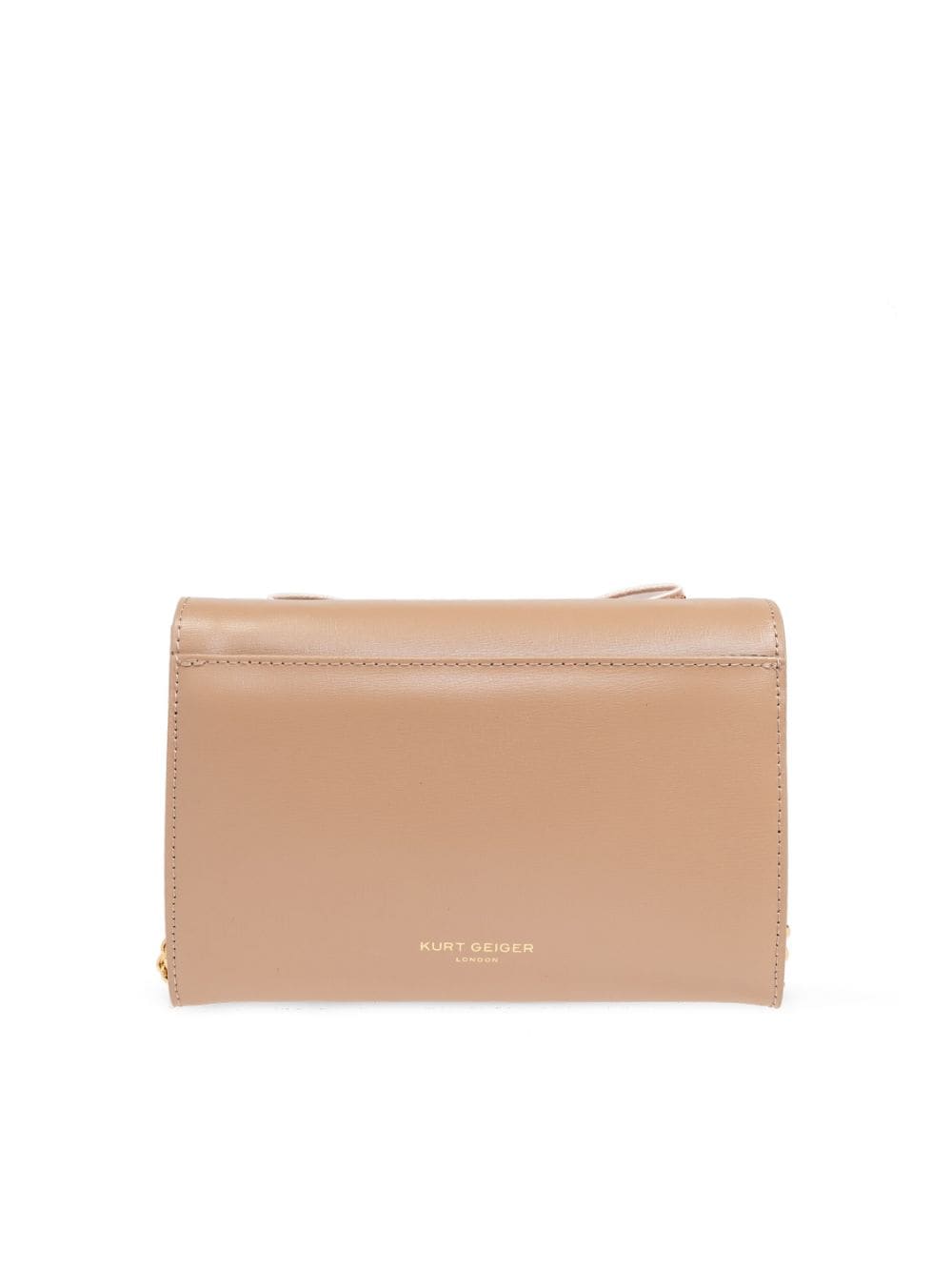 Shop Kurt Geiger Embellished-bow Detailing Wallet In Neutrals