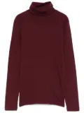 Majestic Filatures Col Roulé T-shirt - Purple