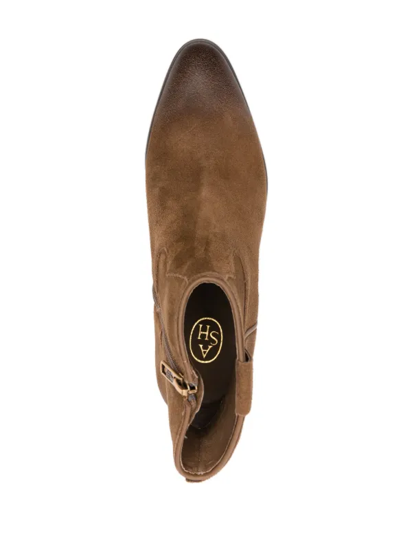 Ash 50mm Fame Cowboy Boots Brown FARFETCH BN