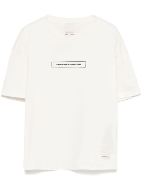 Emporio Armani logo-print T-shirt Women