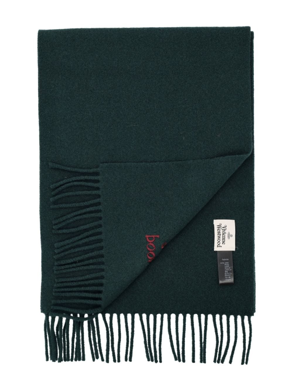 Vivienne Westwood logo scarf - Groen