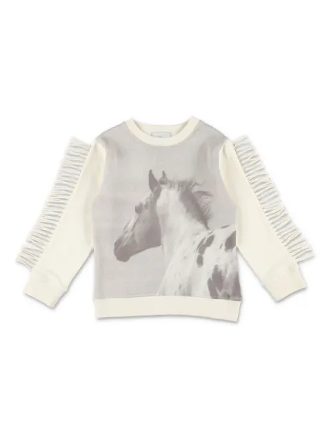 Stella McCartney Kids Horse-print sweatshirt