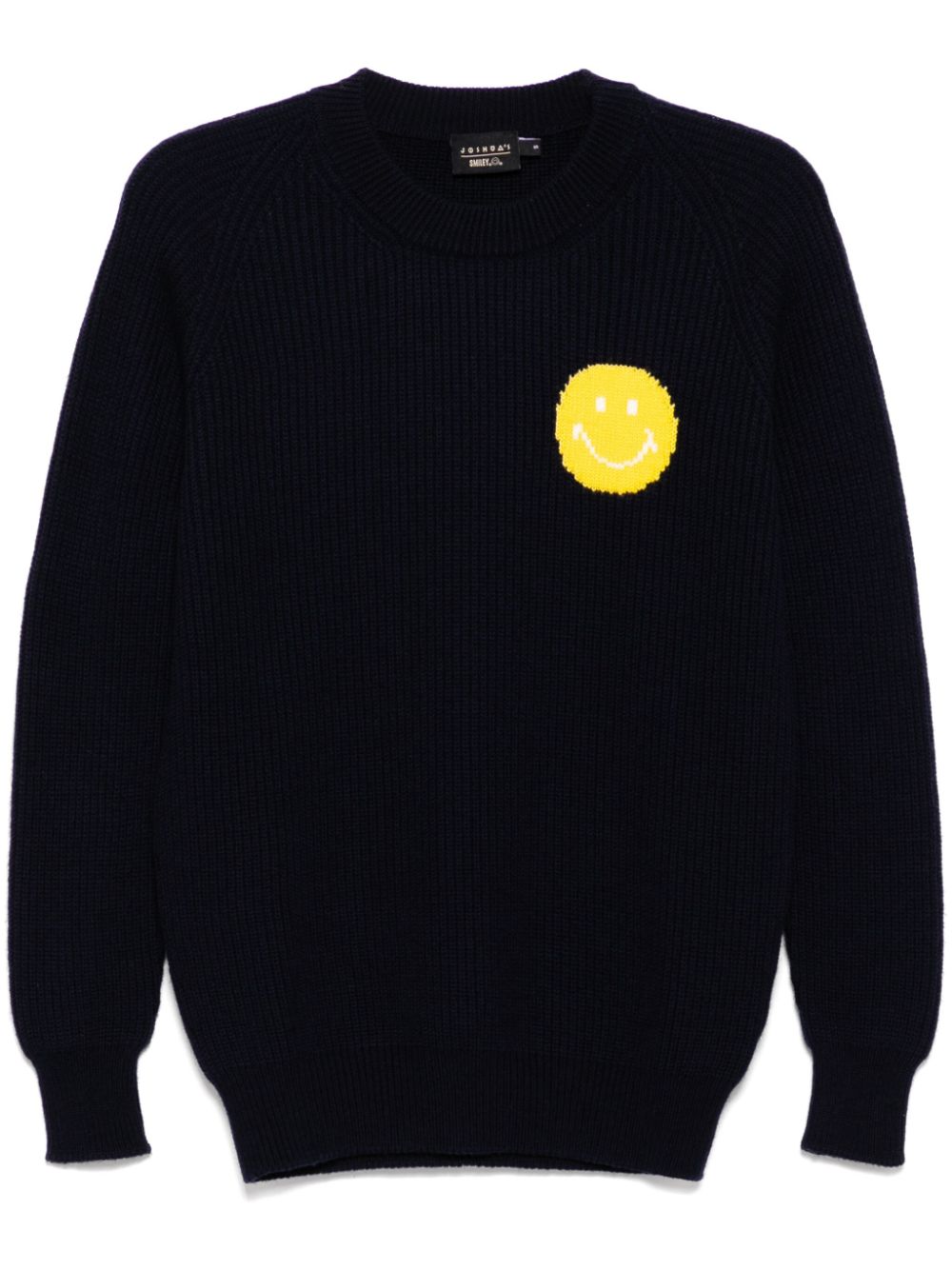 fisherman's smile crew-neck jumper