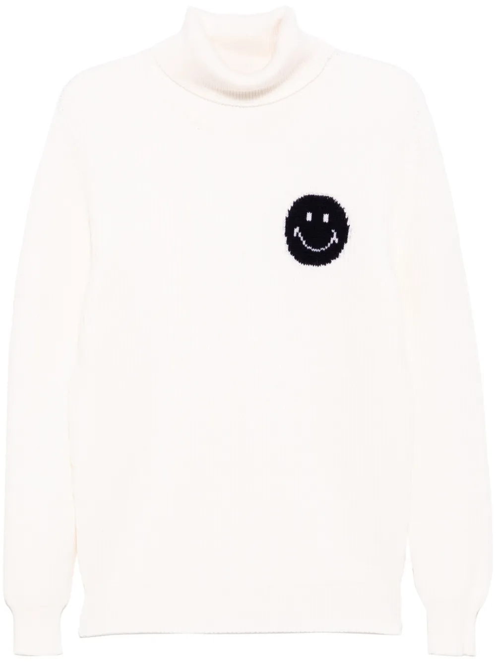Joshua Sanders Fisherman's Smile Roll-neck Jumper In White