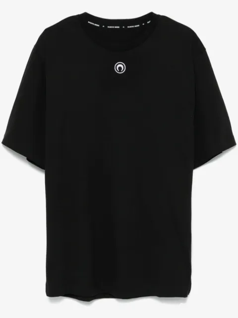 Marine Serre camiseta con logo de luna