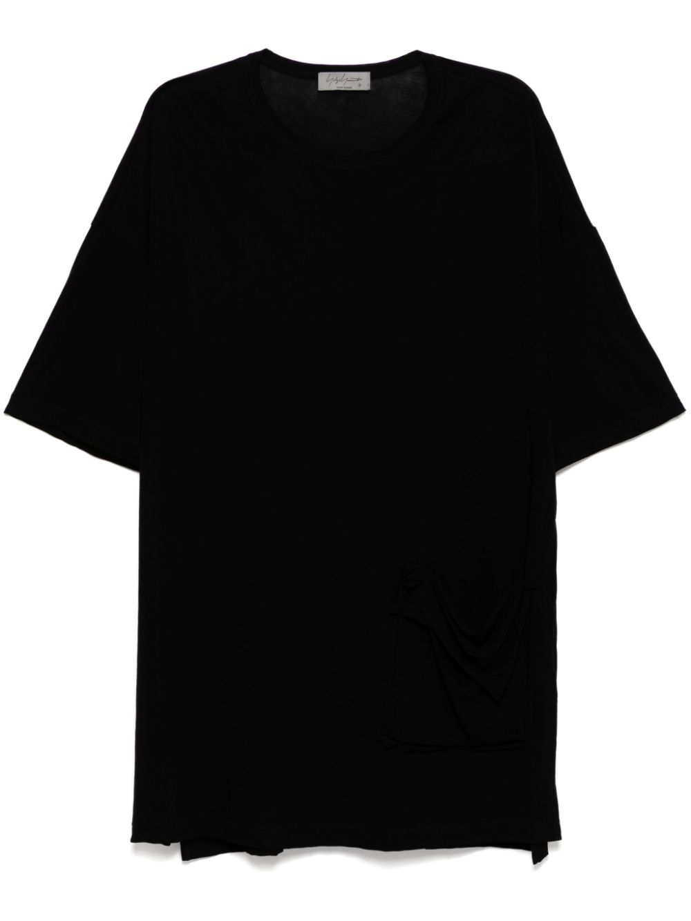 Yohji Yamamoto cotton T-shirt – Black