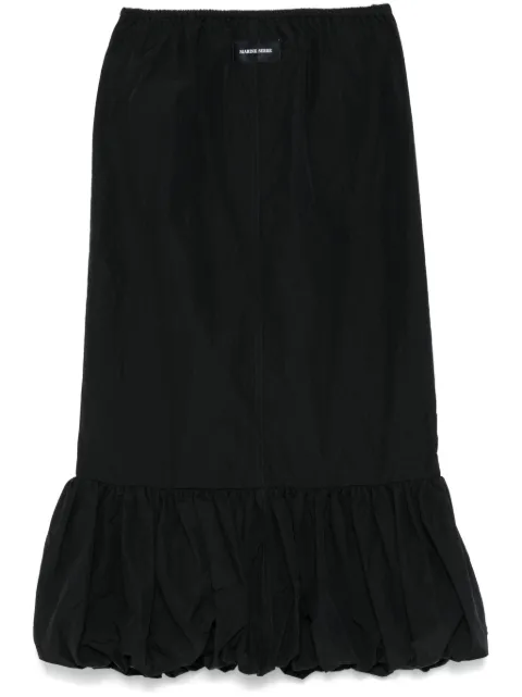 Marine Serre Bubble midi skirt 