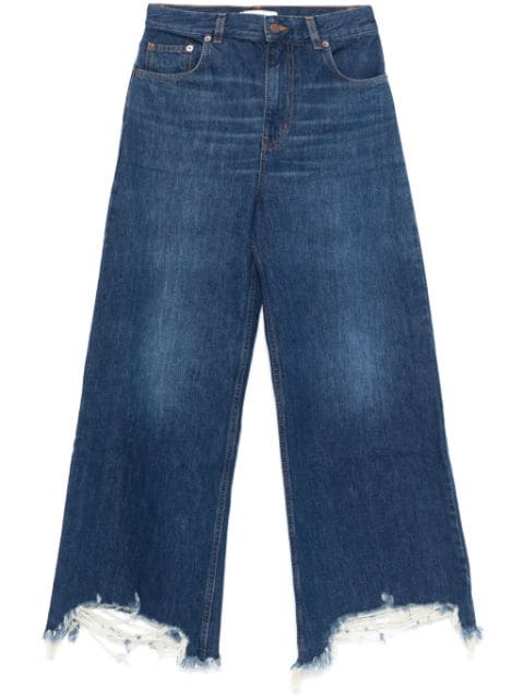 Chloé cropped wide-leg jeans 