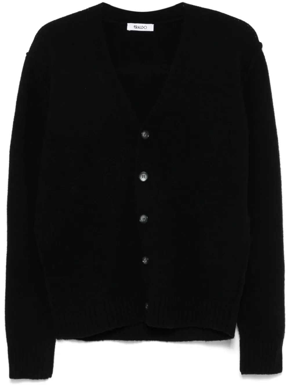 ERALDO wool cardigan | Black | Image 1