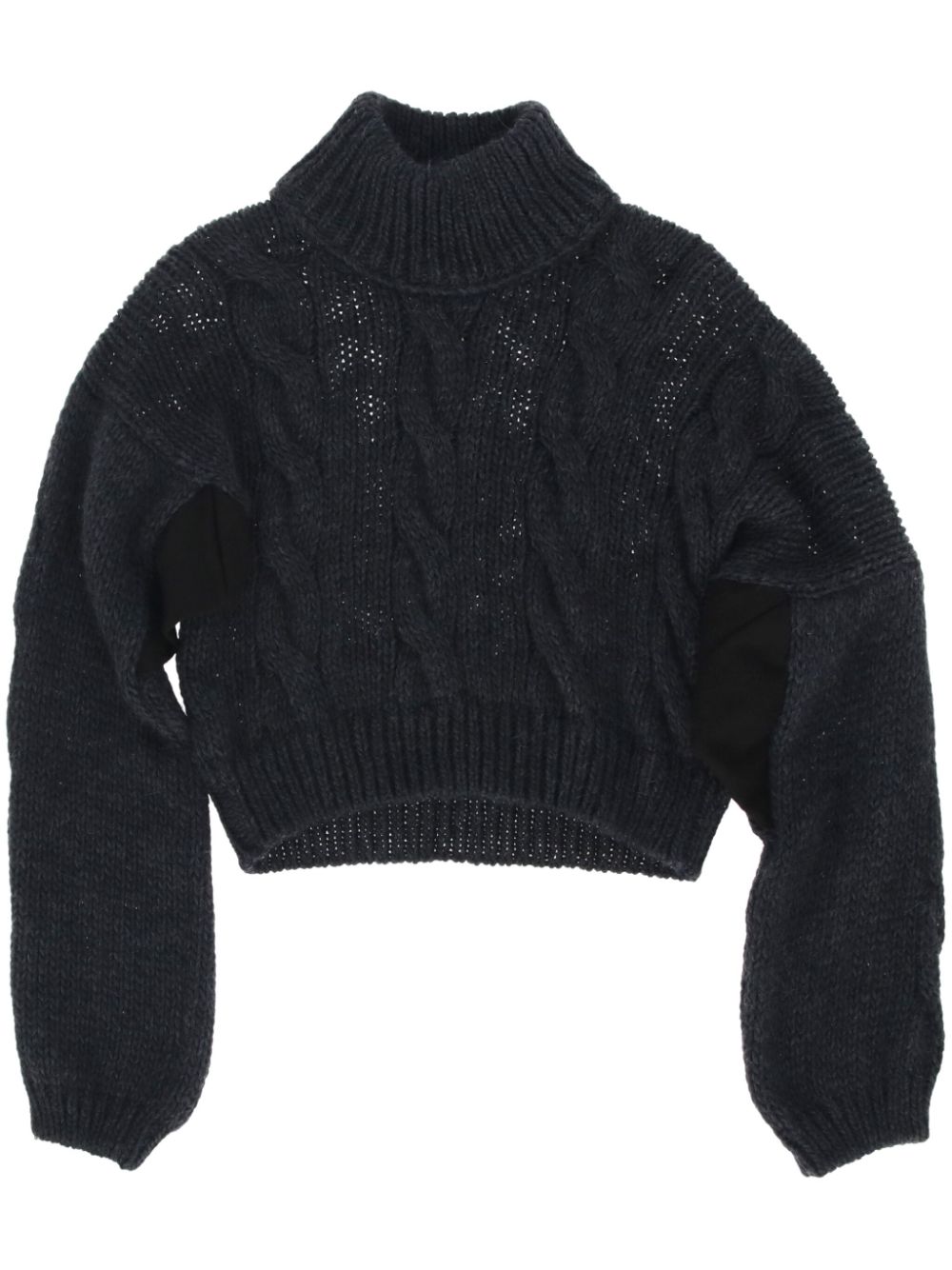 Vivienne Westwood Pre-Owned 2015-2016 cable-knit wool jumper - Blue