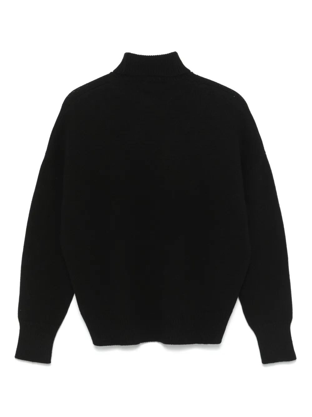 MRZ roll-neck sweater - Zwart
