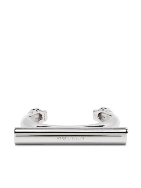 Alexander McQueen short cross-bar bracelet Women