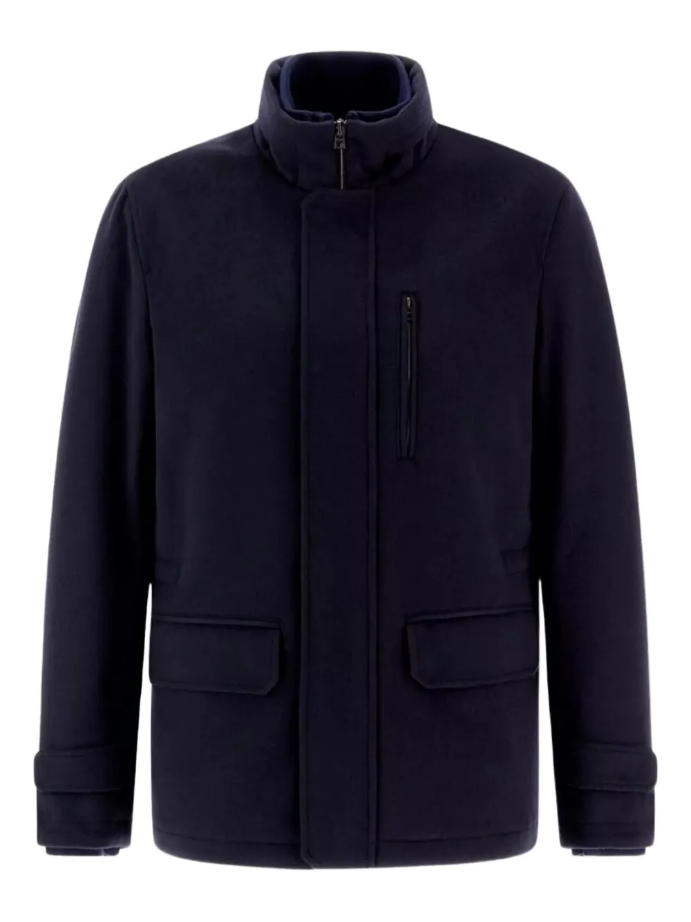Herno zip-up bomber jacket | Black | Image 1